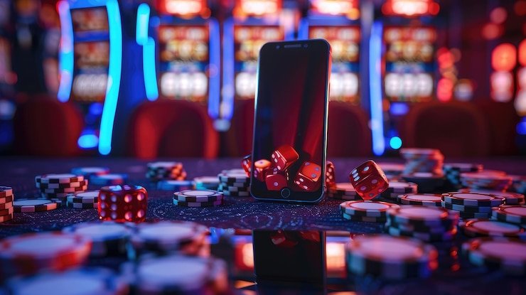 Pengguna Indonesia mengakses live casino boneka88 melalui smartphone dengan tampilan meja baccarat